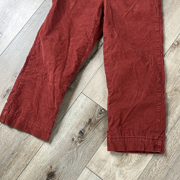 Marine Layer Bridget Corduroy
Crop Pant Size 6 Brown Red Rust - Picture 4 of 12